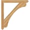 Ekena Millwork Legacy Arts & Crafts Rough Sawn Bracket, Western Red Cedar, 4"W x 44"D x 48"H BKT04X44X48LEC03RWR - alternate 3